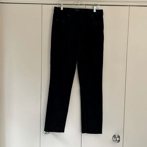 Classic Talbots Navy thin corduroy jeans style pants. Size 10.
